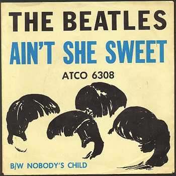 Ain't She Sweet single sleeve (US), 1964