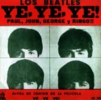 Ye, Ye, Ye! Paul, John, George y Ringo! (A Hard Day's Night) album artwork – Uruguay