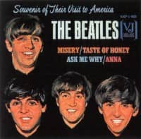 The Beatles EP (Vee Jay) artwork – USA