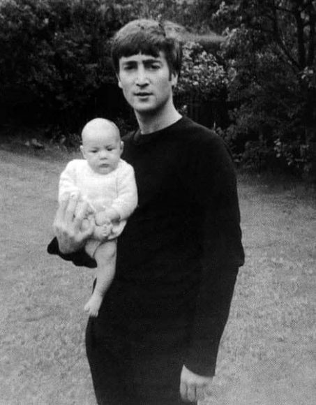 John and Julian Lennon, 1963