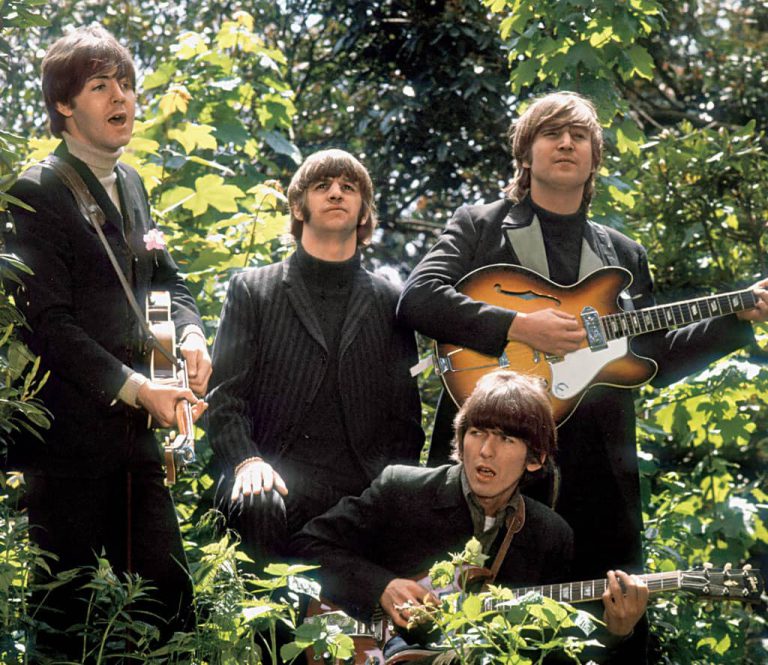 The Beatles Filming A Promotional Clip For Paperback Writer Rain 20