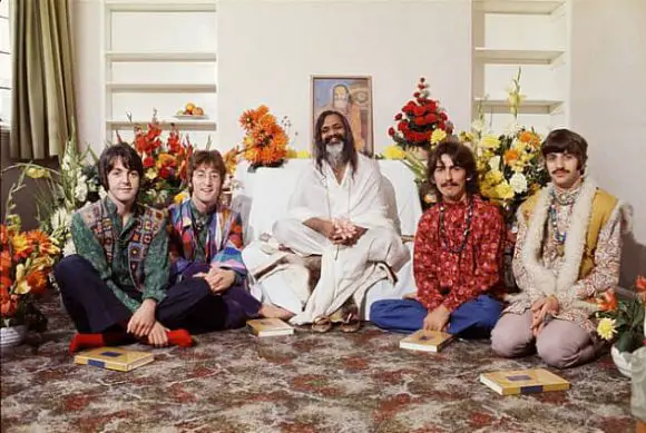 The Beatles with Maharishi Mahesh Yogi, 1967