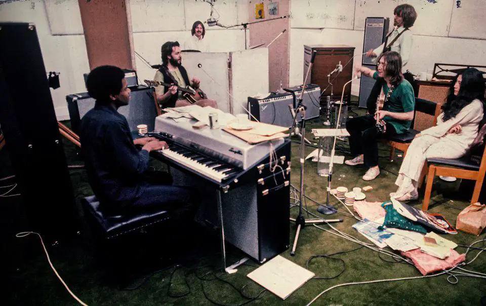 The Beatles with Billy Preston, Apple Studio, January 1969