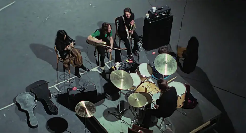 The Beatles and Yoko Ono – Twickenham Film Studios, 2 January 1969