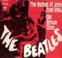 The Ballad Of John And Yoko single artwork - Germany