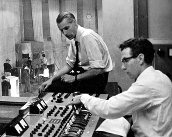 George Martin and Norman Smith