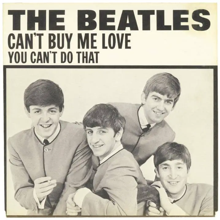 Can't Buy Me Love single artwork – USA