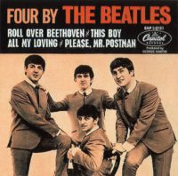 Four By The Beatles EP artwork – USA