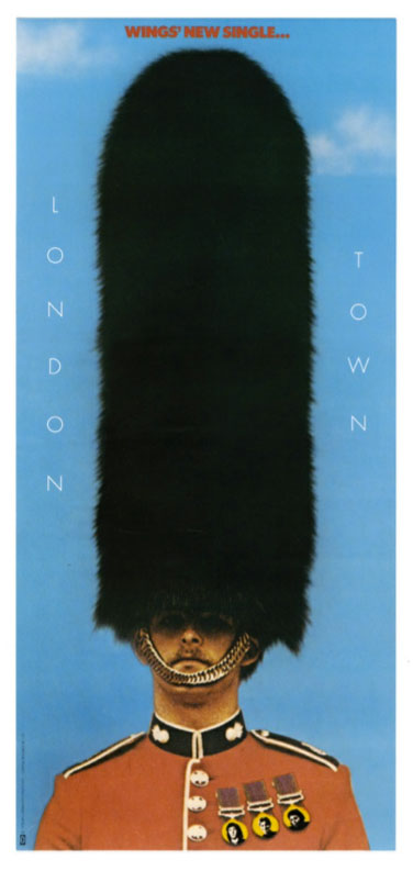 Advertisement for Wings' London Town single