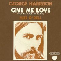 George Harrison – Give Me Love (Give Me Peace On Earth) single artwork