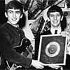 George Harrison and Ringo Starr