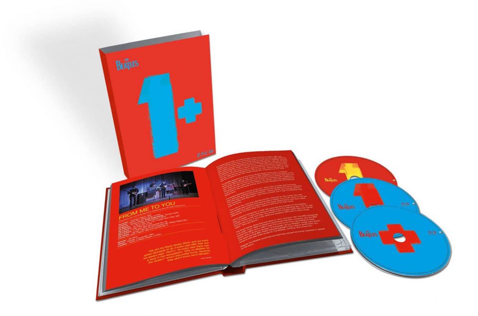 The Beatles - 1+ CD/Blu-ray deluxe edition artwork (2015)