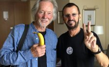 Ringo Starr and Klaus Voormann in Hamburg, Germany, 11 June 2018