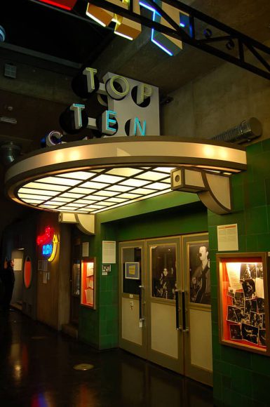 Inside the Beatlemania museum, Hamburg, Germany