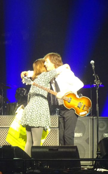 Paul McCartney and Sarah Lindenbaum, 12 September 2017