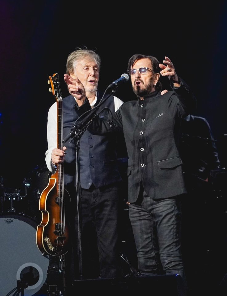 Paul McCartney and Ringo Starr, London, 19 December 2024 (photo: Raphael Pour-Hashemi)