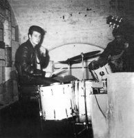 Pete Best at the Cavern Club, Liverpool, 1961