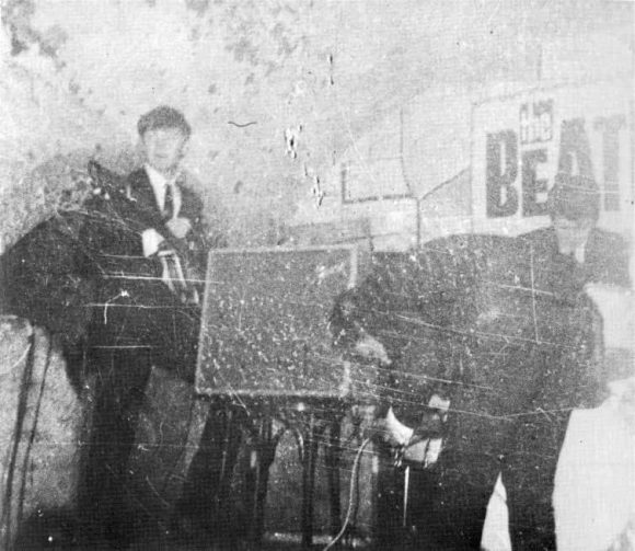 The Beatles at the Cavern Club, Liverpool, 5 April 1962