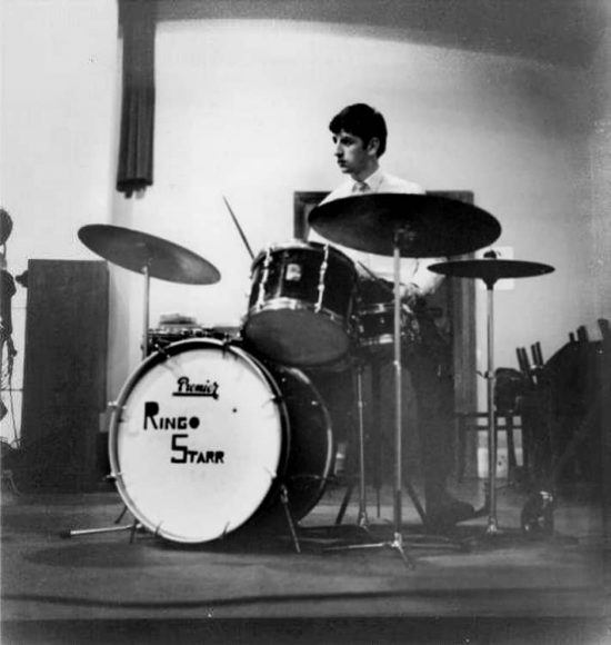 Ringo Starr, EMI Studios, Abbey Road, 4 September 1962