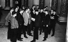 The Beatles at Stowe School, Buckingham, 4 April 1963