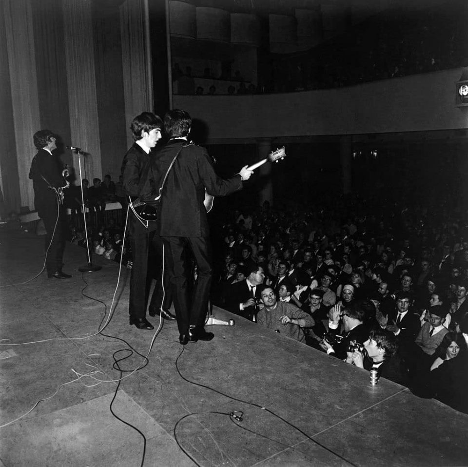 The Beatles at the Olympia, Paris, France, 16 January 1964