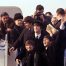 The Beatles arriving at JFK Airport, New York City, 7 February 1964