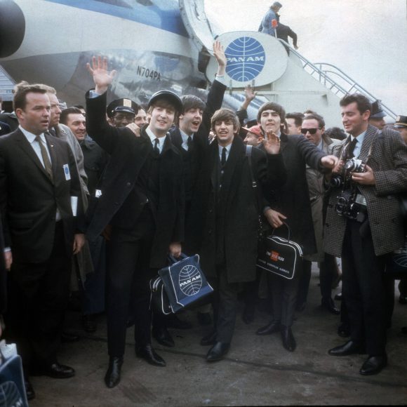 The Beatles at JFK Airport, 7 February 1964