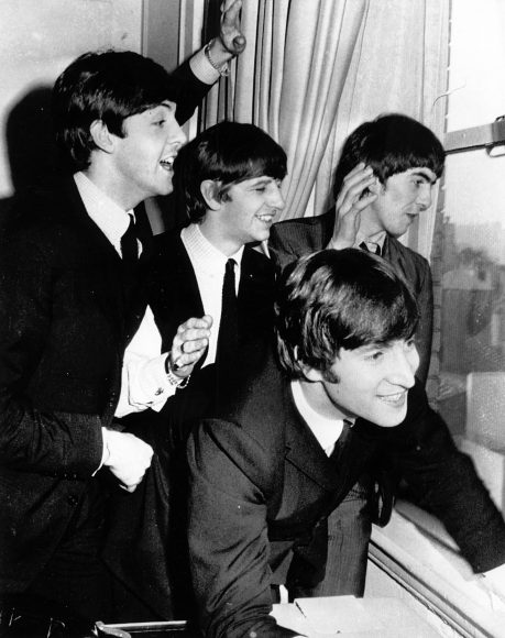 The Beatles at the Plaza Hotel, New York, 7 February 1964