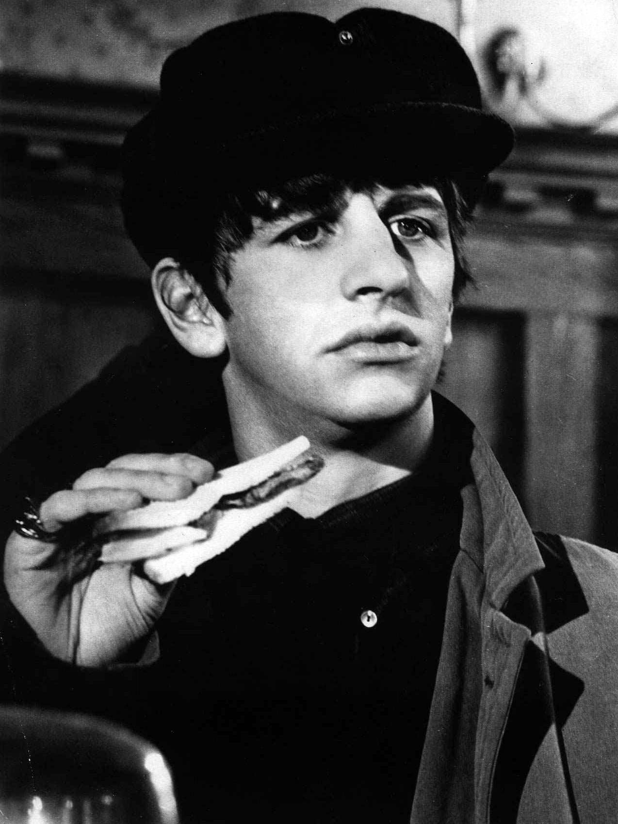 Ringo Starr In A Hard Days Night March The Beatles Bible