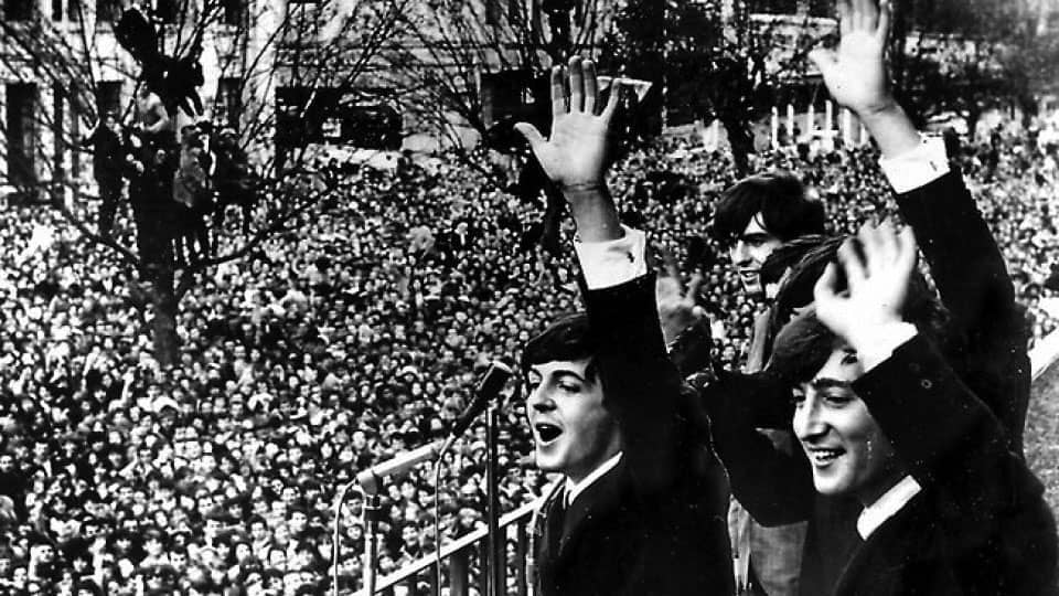 The Beatles in Melbourne, Australia, June 1964