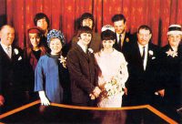 Wedding day of Ringo Starr and Maureen Starkey, 11 February 1965