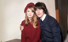 George and Pattie Harrison on their wedding day, 21 January 1966