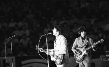 The Beatles at the Nippon Budokan Hall in Tokyo, Japan, 1 July 1966