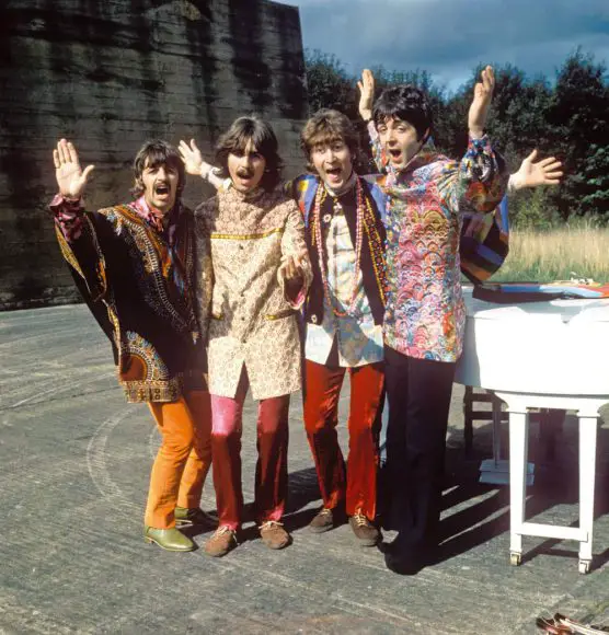 The Beatles filming I Am The Walrus for Magical Mystery Tour, September 1967