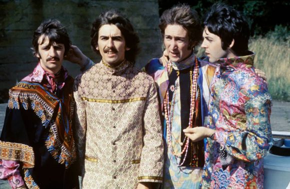 The Beatles filming I Am The Walrus for Magical Mystery Tour, September 1967