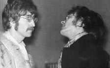 John Lennon and John Dunbar at the 14 Hour Technicolour Dream, 29 April 1967