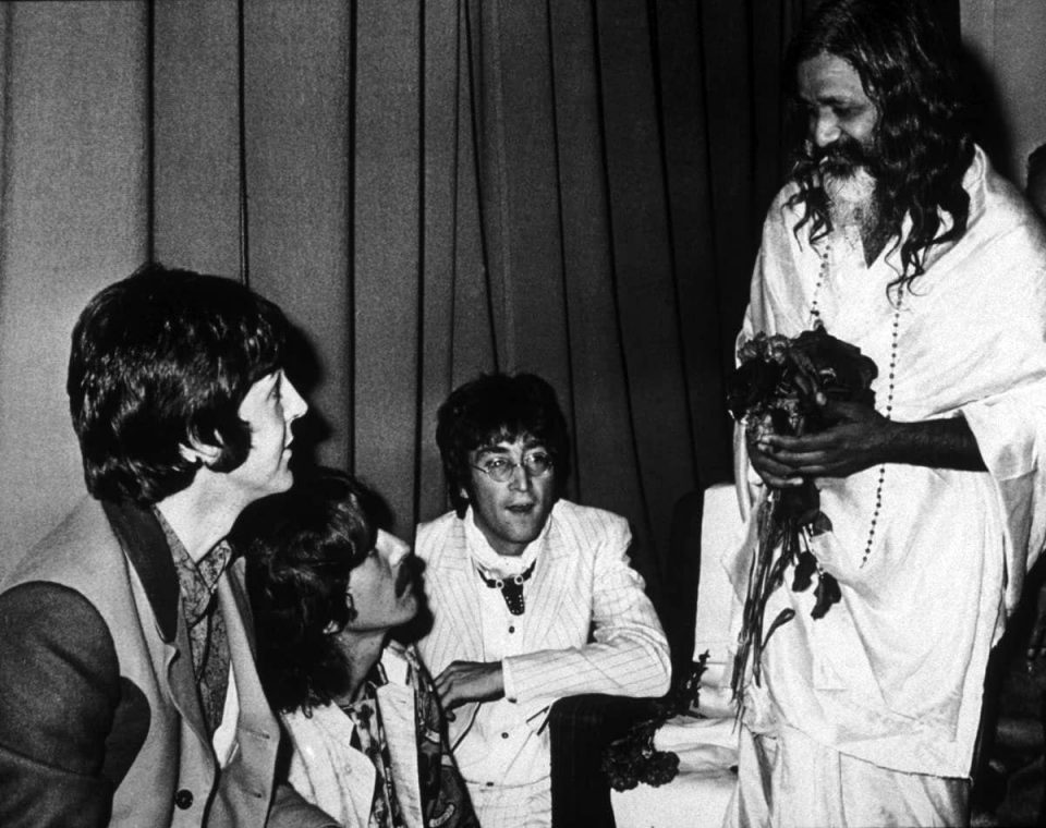 The Beatles with Maharishi Mahesh Yogi, 24 August 1967