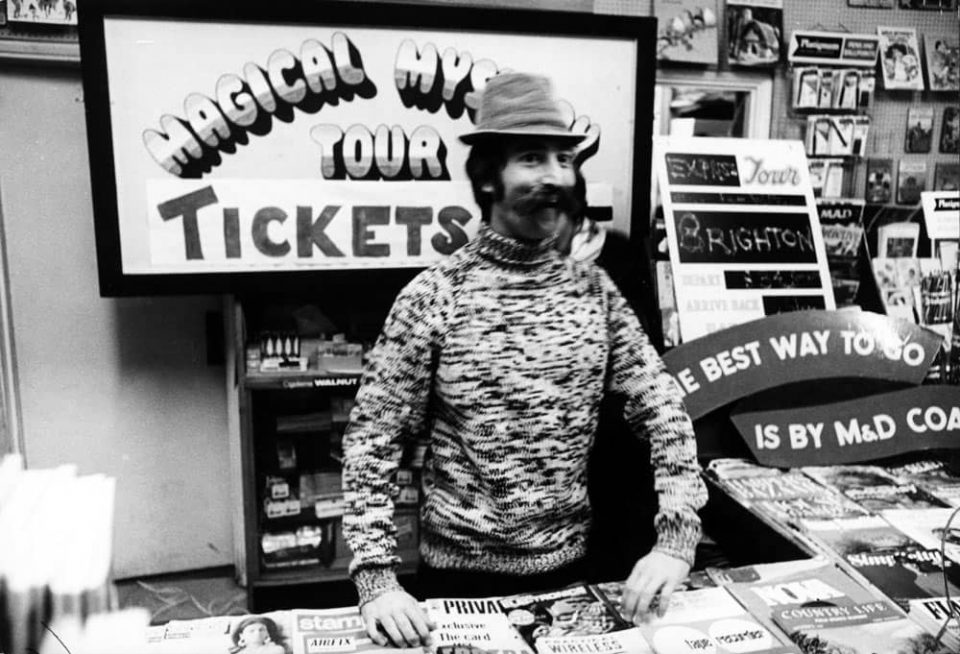 John Lennon in Magical Mystery Tour, 22 September 1967