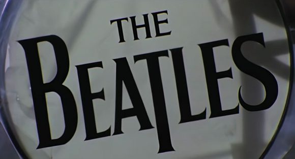 Beatles drum head – Twickenham Film Studios, 2 January 1969