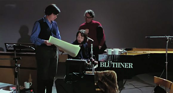 Michael Lindsay-Hogg, Paul McCartney, Denis O'Dell – Twickenham Film Studios, 8 January 1969