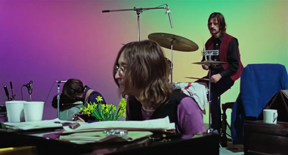 George Harrison, John Lennon, Ringo Starr – Twickenham Film Studios, 9 January 1969