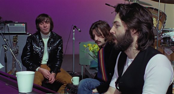 Glyn Johns, Ringo Starr, Paul McCartney – Twickenham Film Studios, 14 January 1969