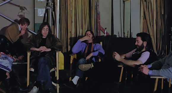 Kevin Harrington, John Lennon, Ringo Starr, Paul McCartney – Twickenham Film Studios, 14 January 1969