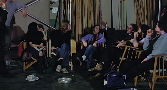 Yoko Ono, John Lennon, Ringo Starr, Peter Sellers, Paul McCartney, Michael Lindsay-Hogg – Twickenham Film Studios, 14 January 1969