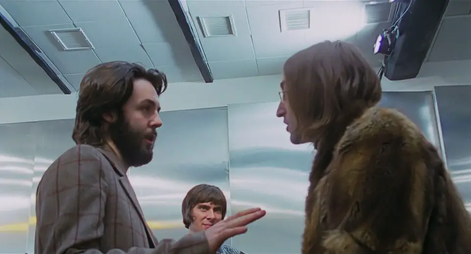 Paul McCartney, Glyn Johns, John Lennon – Apple Studios, 21 January 1969