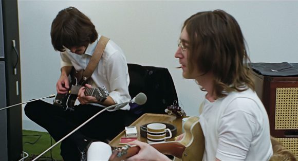 George Harrison, John Lennon – Apple Studios, 24 January 1969