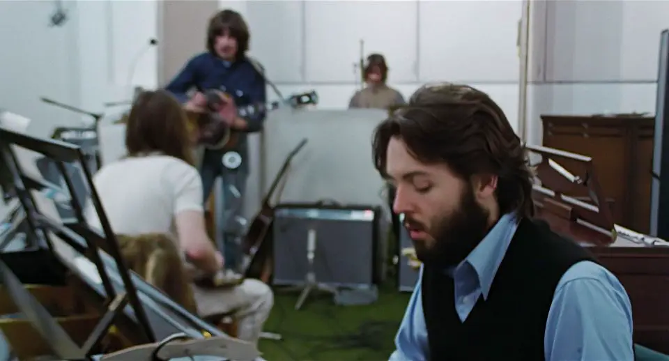 John Lennon, George Harrison, Ringo Starr, Paul McCartney – Apple Studios, 25 January 1969