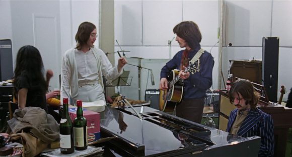 Yoko Ono, John Lennon, George Harrison, Ringo Starr – Apple Studios, 26 January 1969