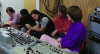 Chris Thomas, Billy Preston, Paul McCartney, Ringo Starr, George Harrison – Apple Studios, 27 January 1969