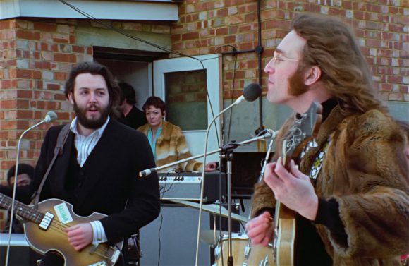 Paul McCartney, John Lennon – Apple rooftop, 30 January 1969